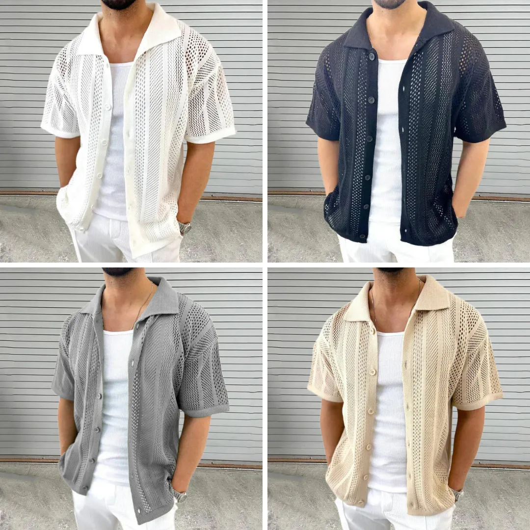Alvin - Breathable Beach Shirt