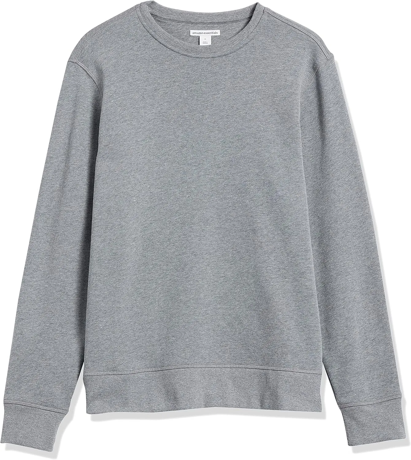 Amazon Essentials Men's Fleece Crewneck Sweatshirt (Available in Big & Tall)