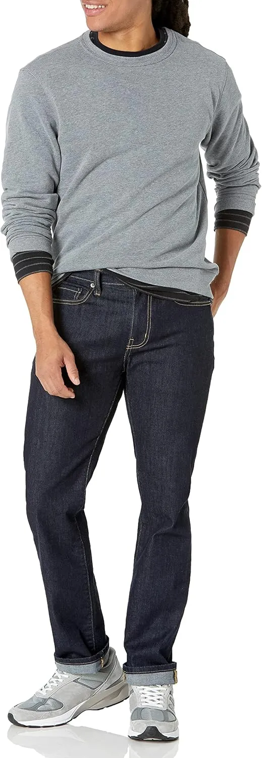 Amazon Essentials Men's Fleece Crewneck Sweatshirt (Available in Big & Tall)