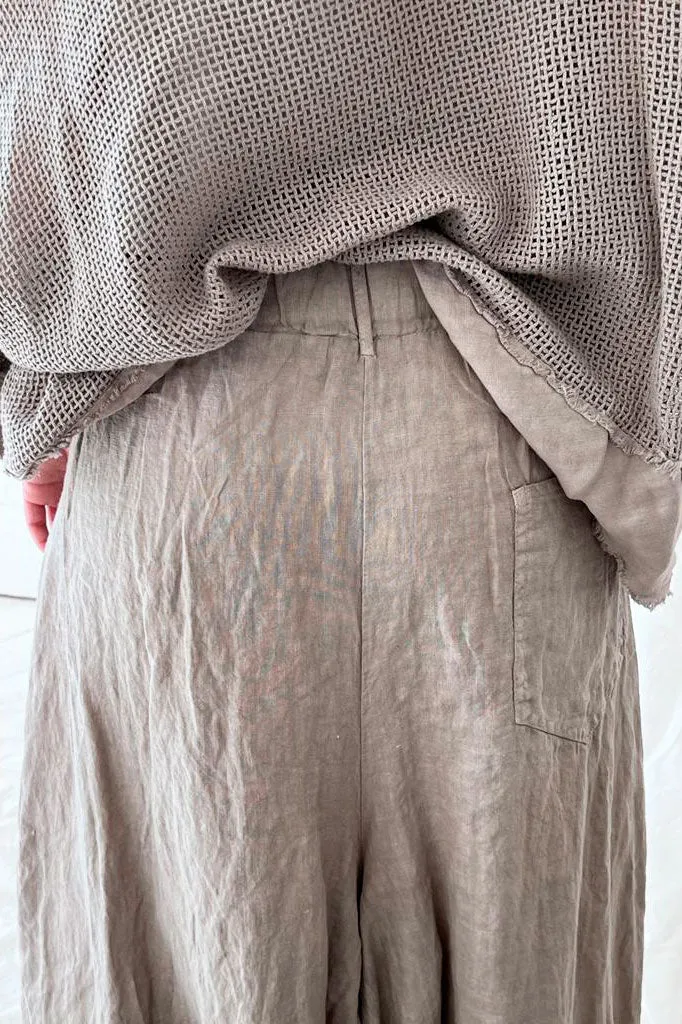 Bohemiana - Rowan Flared Pants - Taupe