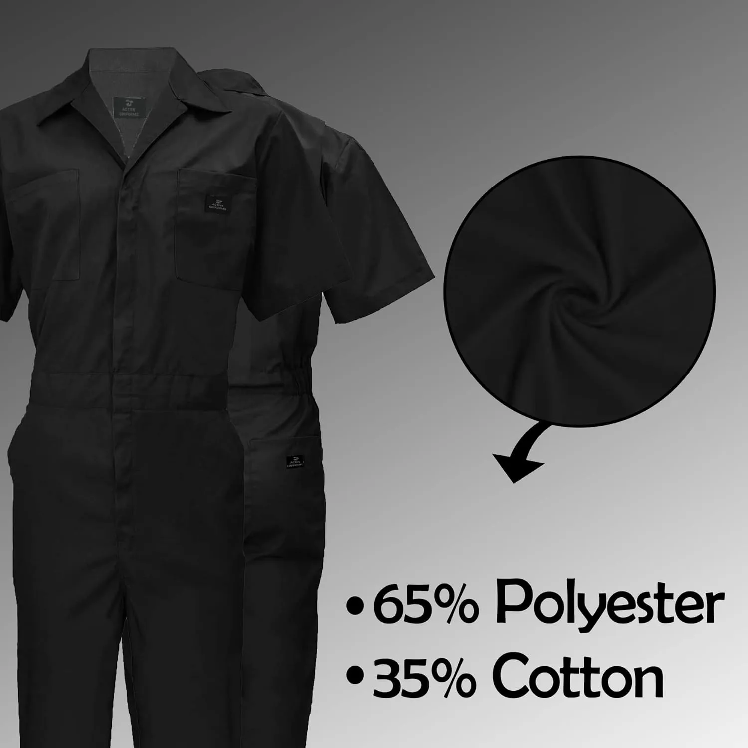 Coveralls Workwear Men Short Sleeve Coveralls