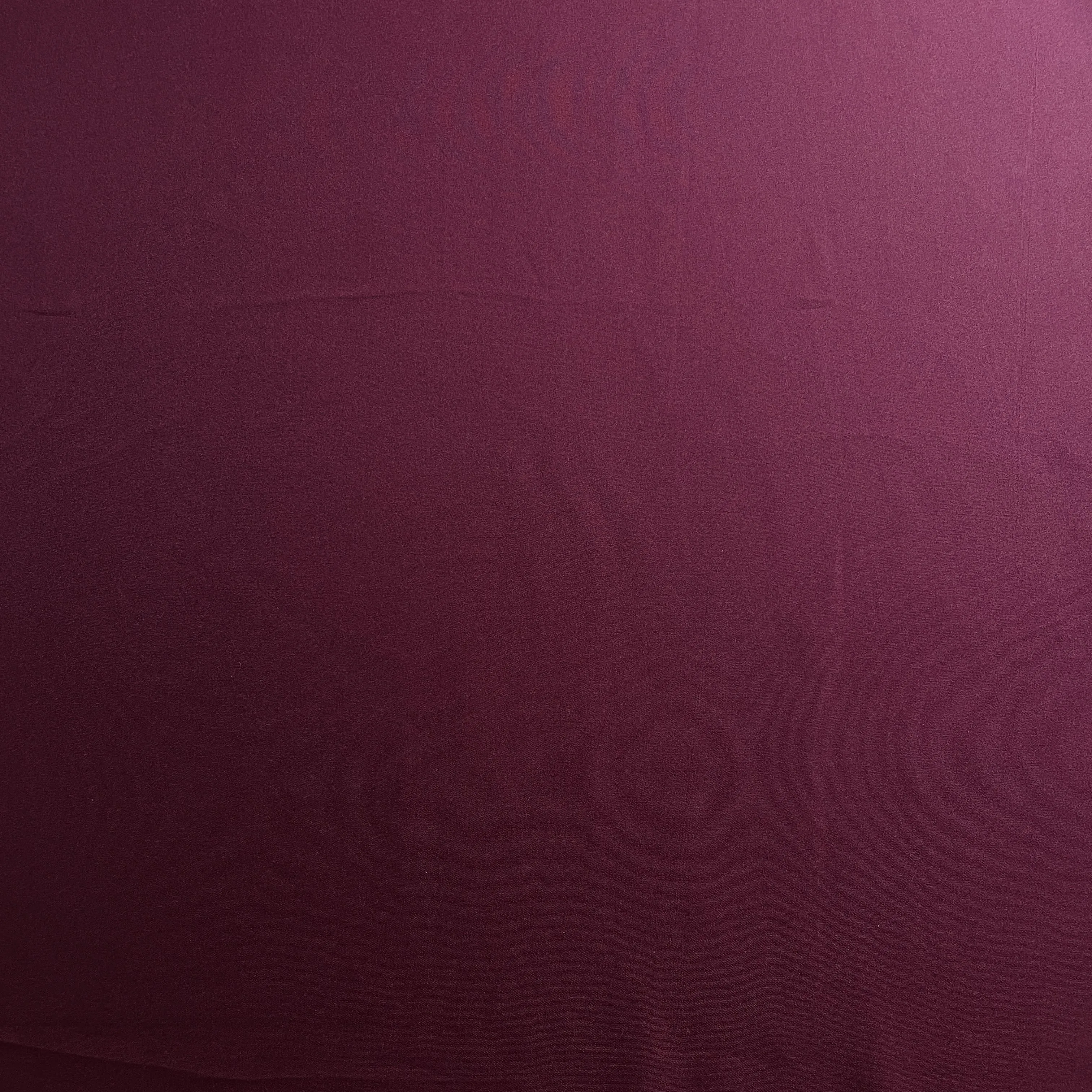 Dark Purple Solid Butter Crepe Fabric