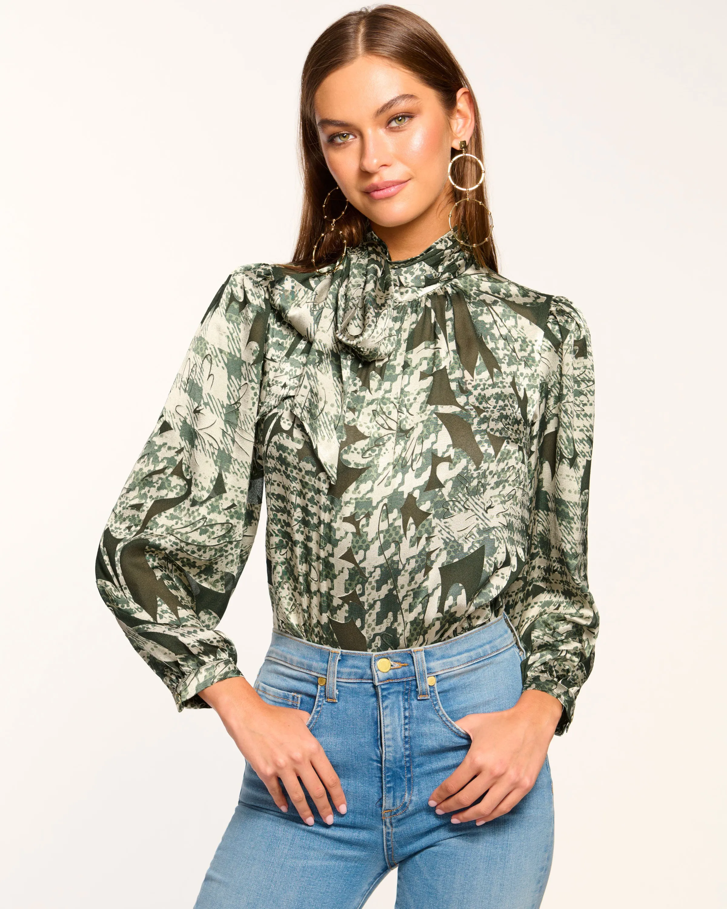 Dustin Long Sleeve Blouse