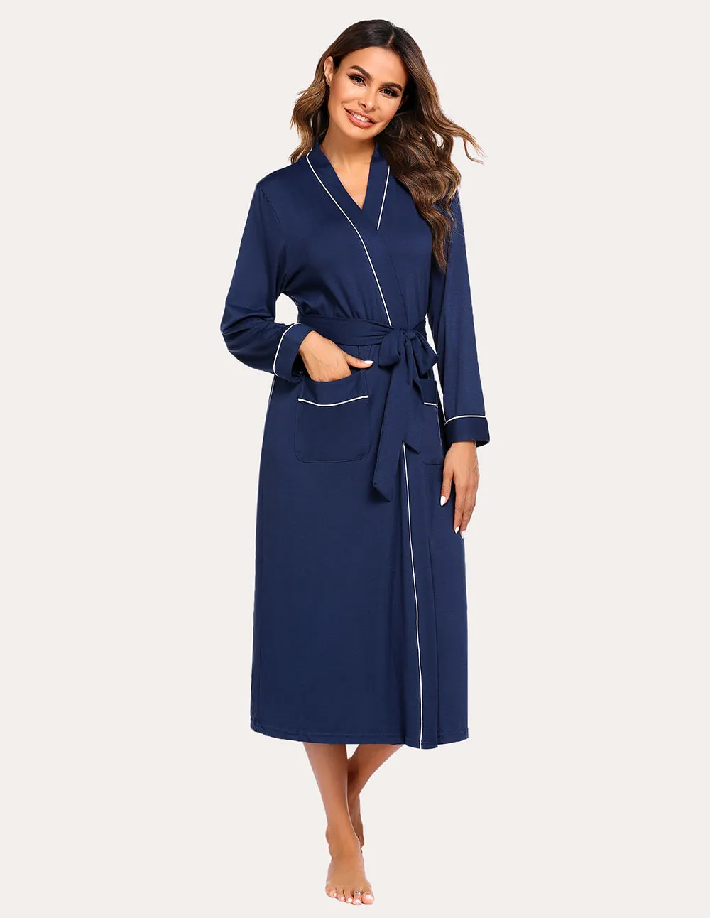Ekouaer Classic Robes with Belt (US Only)