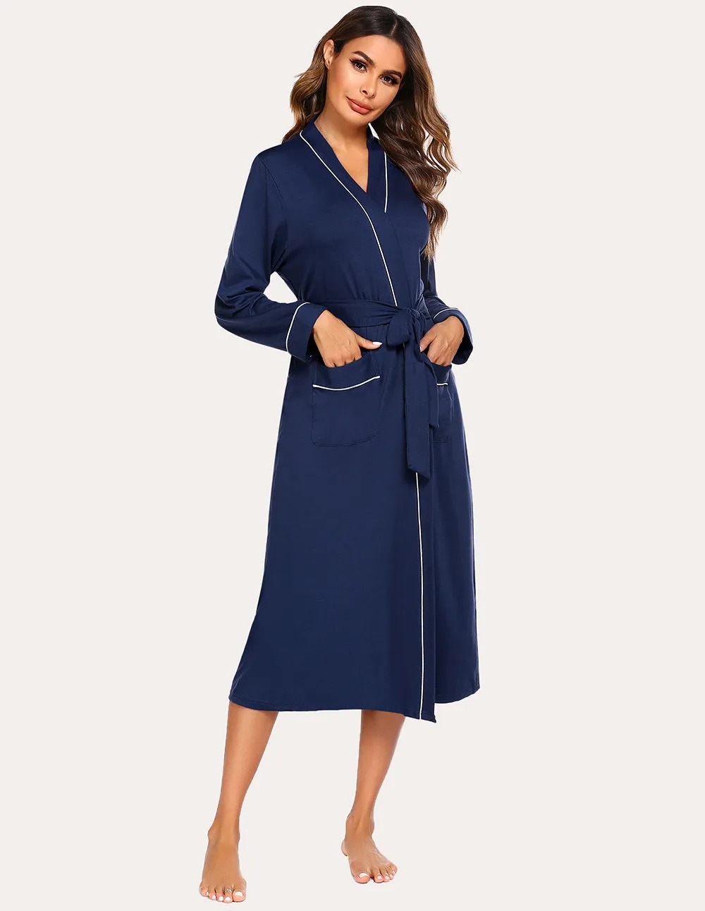 Ekouaer Classic Robes with Belt (US Only)