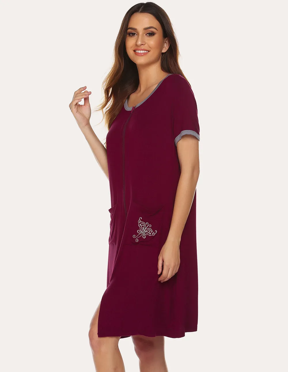 Ekouaer Fashion Cotton Robes (US Only)