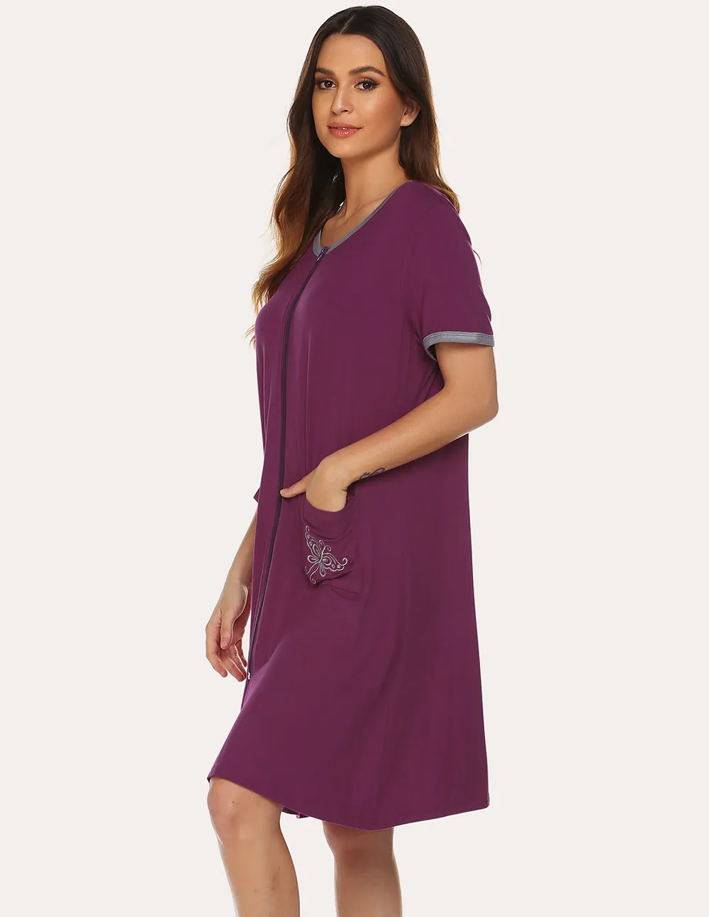 Ekouaer Fashion Cotton Robes (US Only)