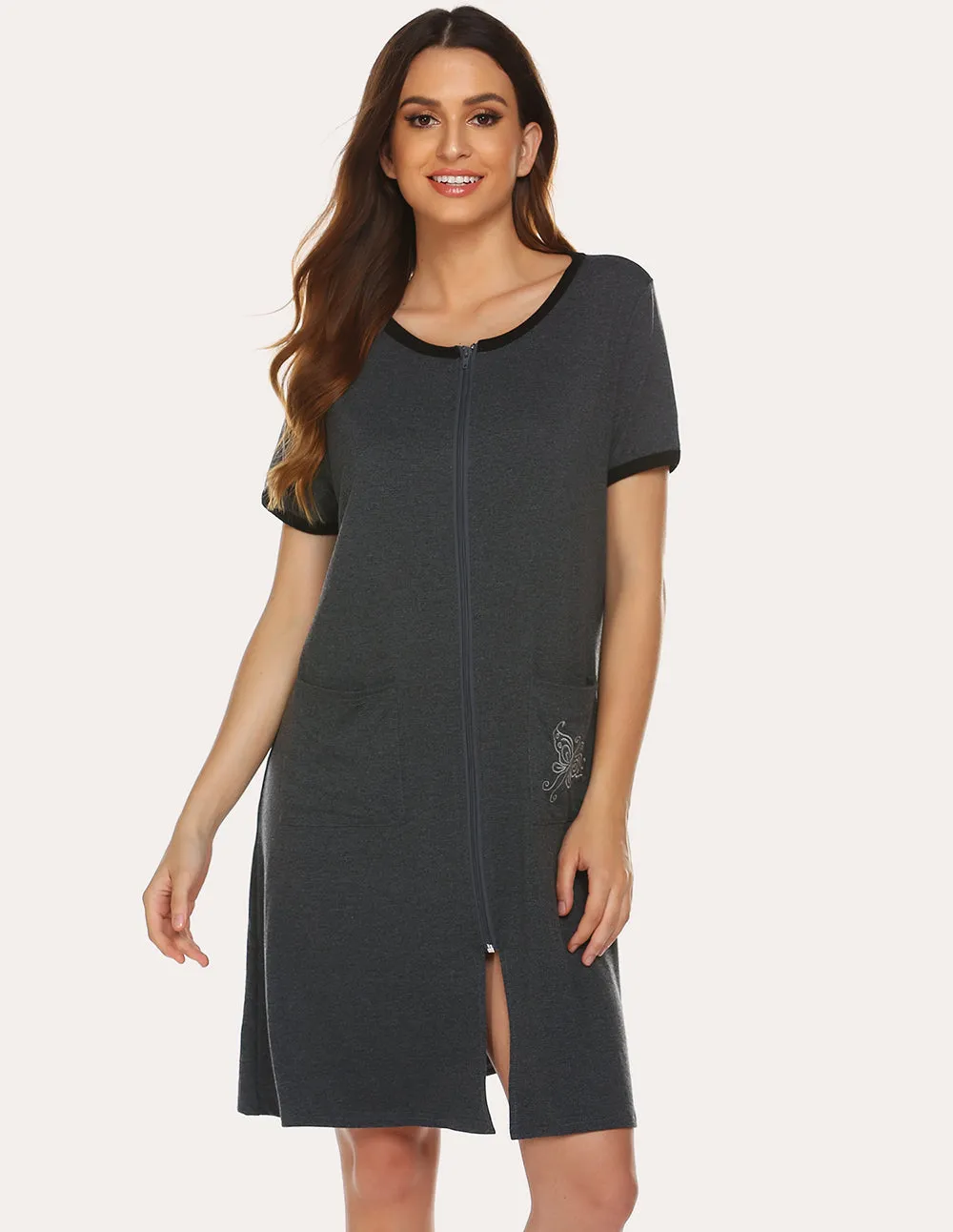 Ekouaer Fashion Cotton Robes (US Only)