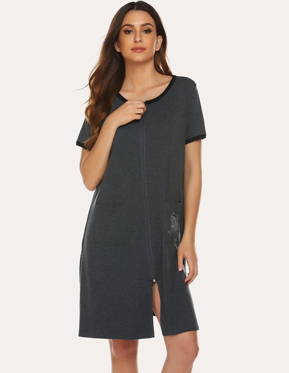Ekouaer Fashion Cotton Robes (US Only)