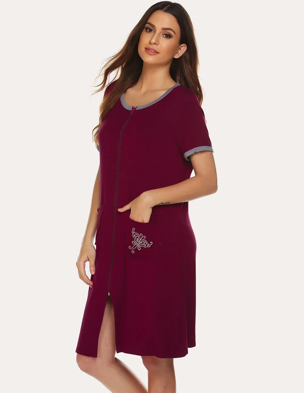 Ekouaer Fashion Cotton Robes (US Only)