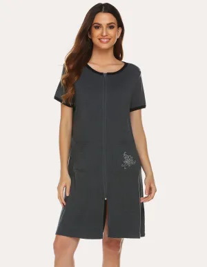 Ekouaer Fashion Cotton Robes (US Only)