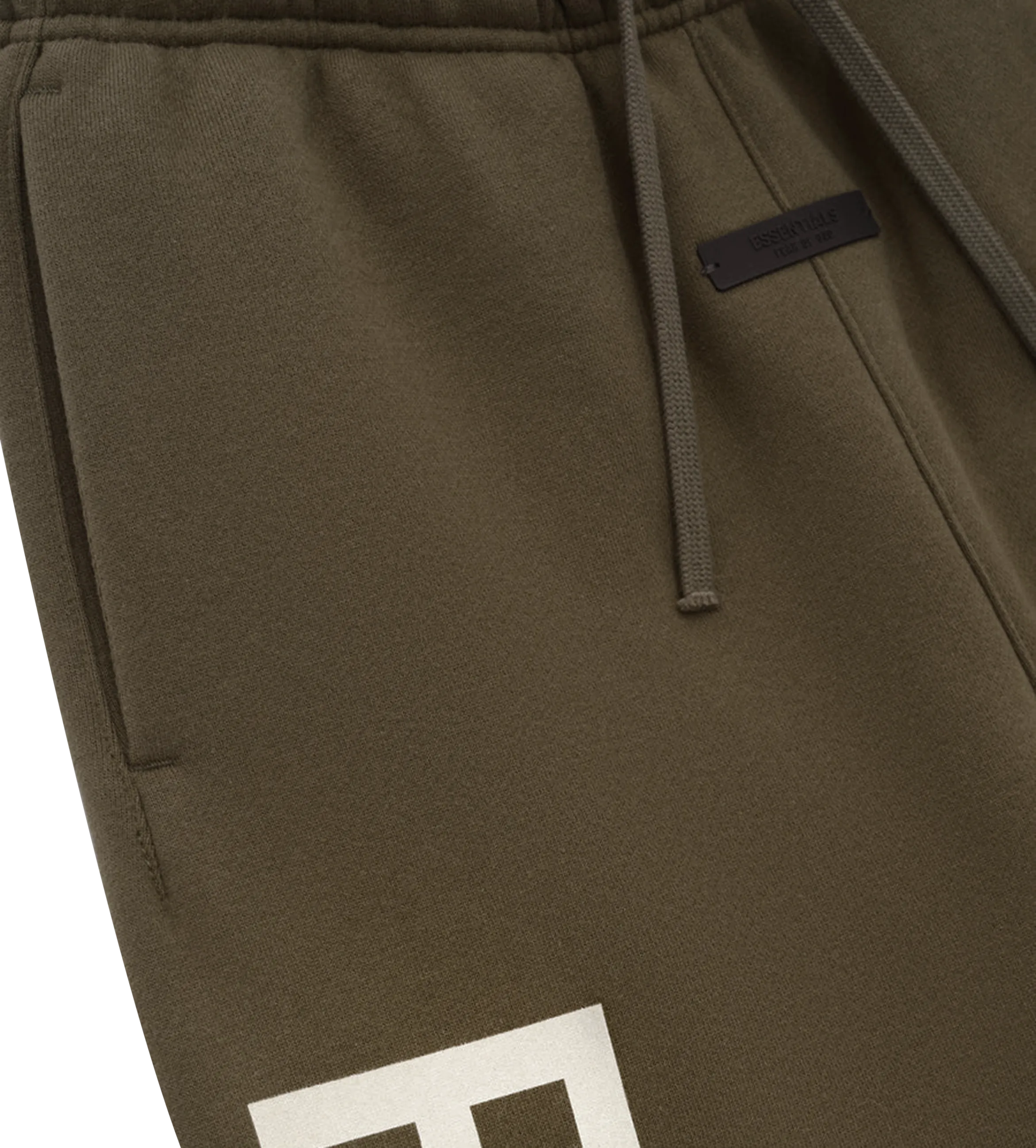 Fleece Relaxed Sweatpants Military