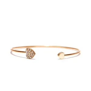 Gold Heart Bracelet