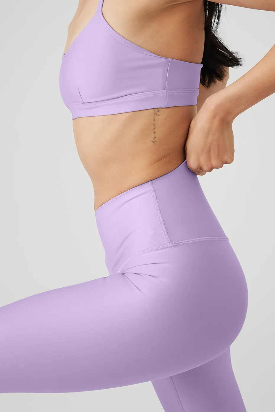High-Waist Airlift Legging - Violet Skies