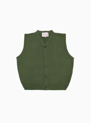 Kendrew Vest Moss Green