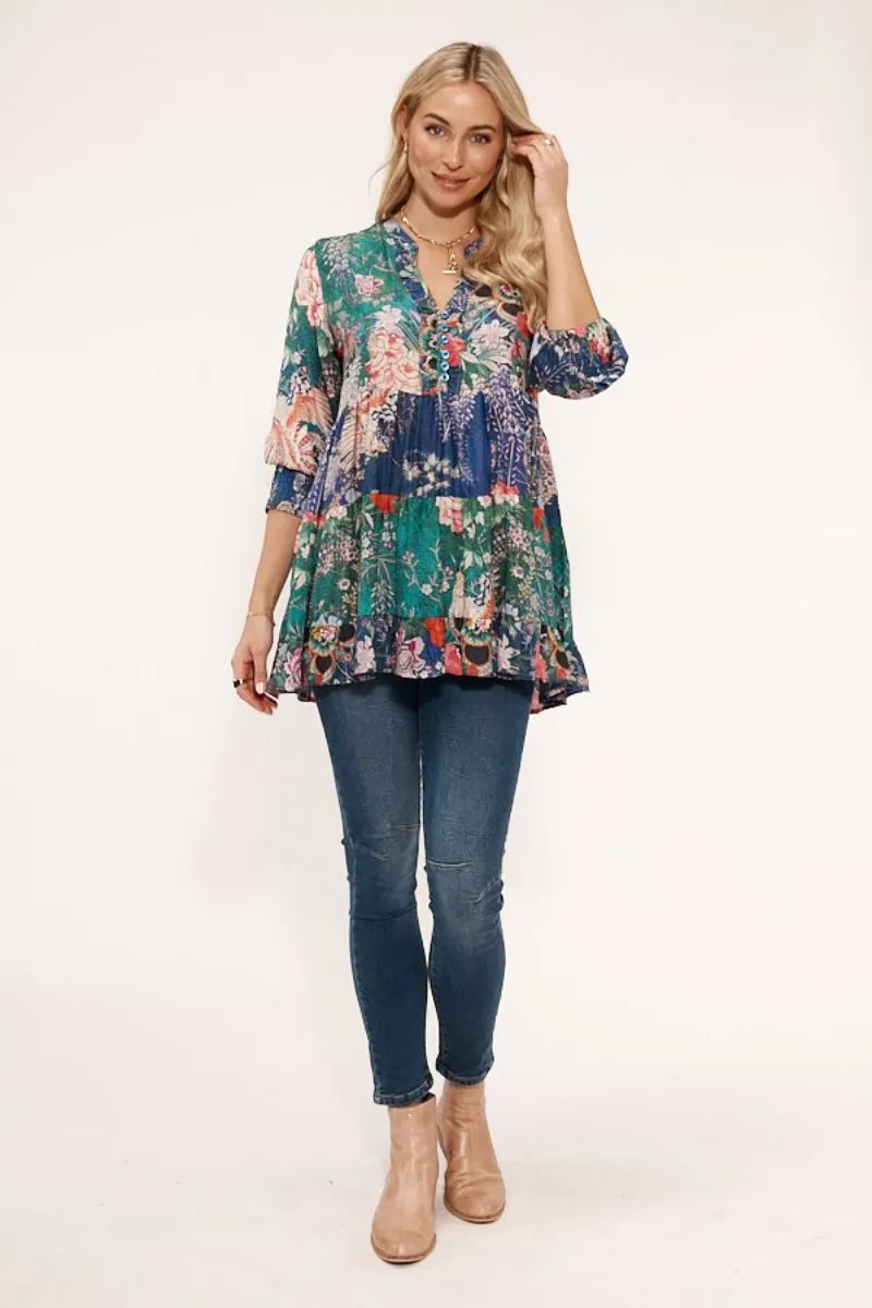 Lula Life Wisteria Tunic Dress