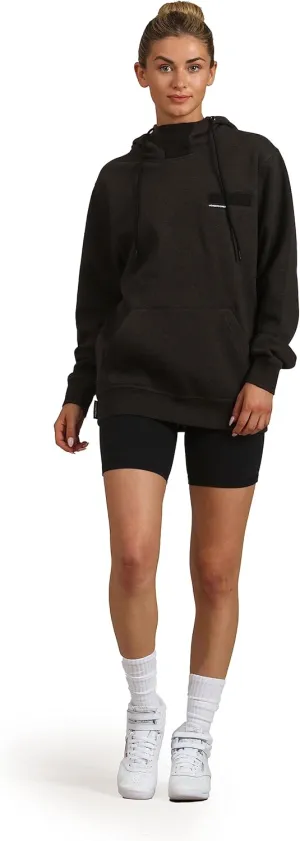 Members Only Women's Jayden Colorblock Oversized Hooded Sweatshirt