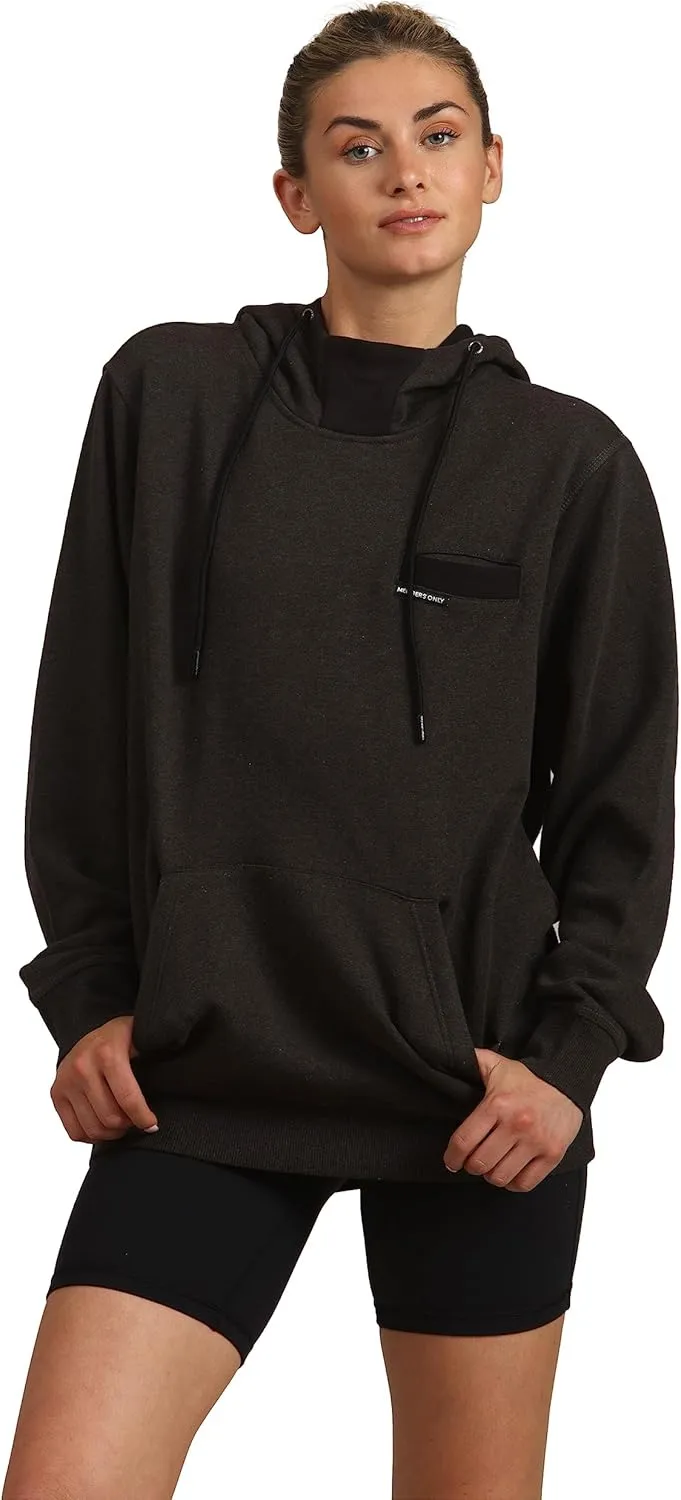 Members Only Women's Jayden Colorblock Oversized Hooded Sweatshirt