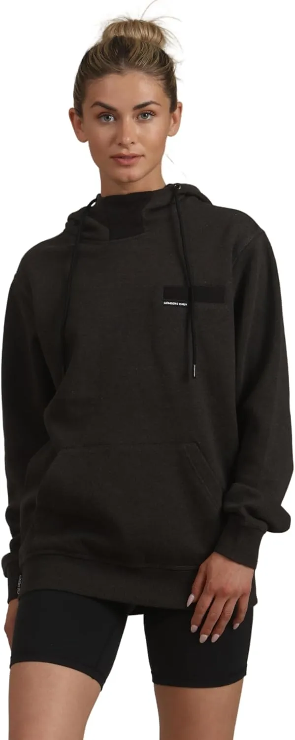 Members Only Women's Jayden Colorblock Oversized Hooded Sweatshirt