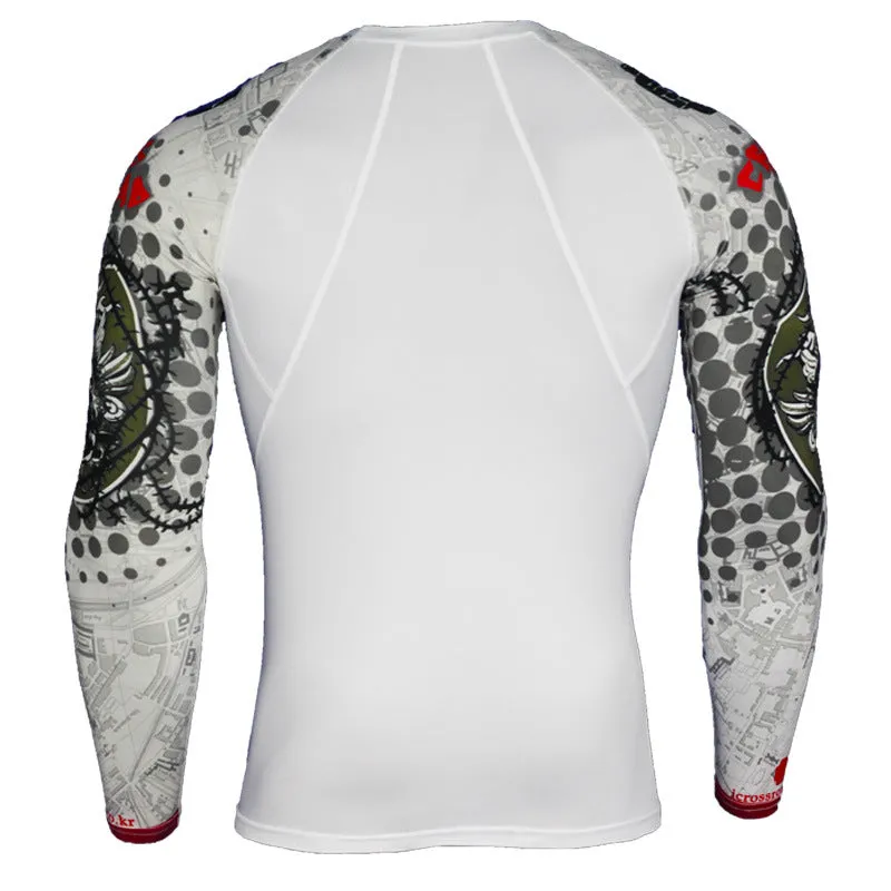 Mens Breathable Sport Long Sleeve T-Shirt