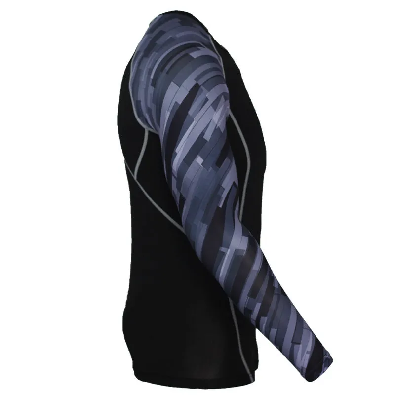 Mens Breathable Sport Long Sleeve T-Shirt