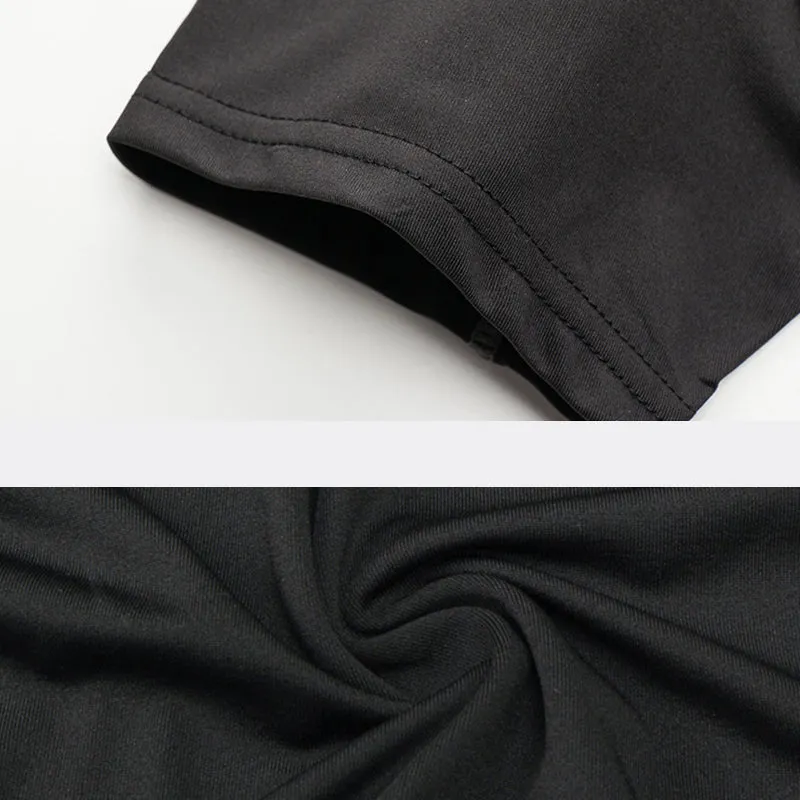 Men's Short-sleeved Tights Fitness Quick-drying Breathable T-shirt