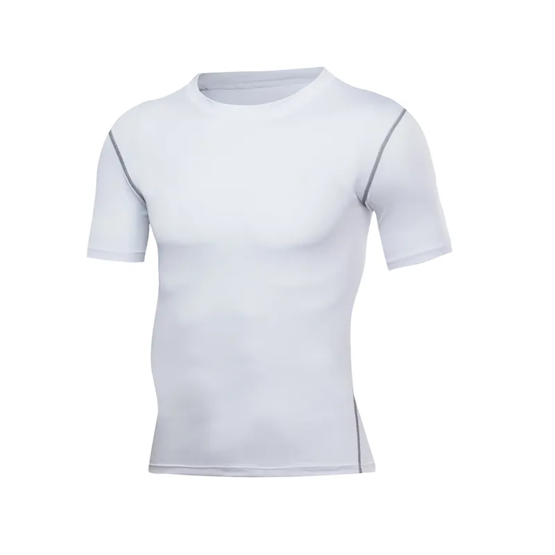 Men's Short-sleeved Tights Fitness Quick-drying Breathable T-shirt