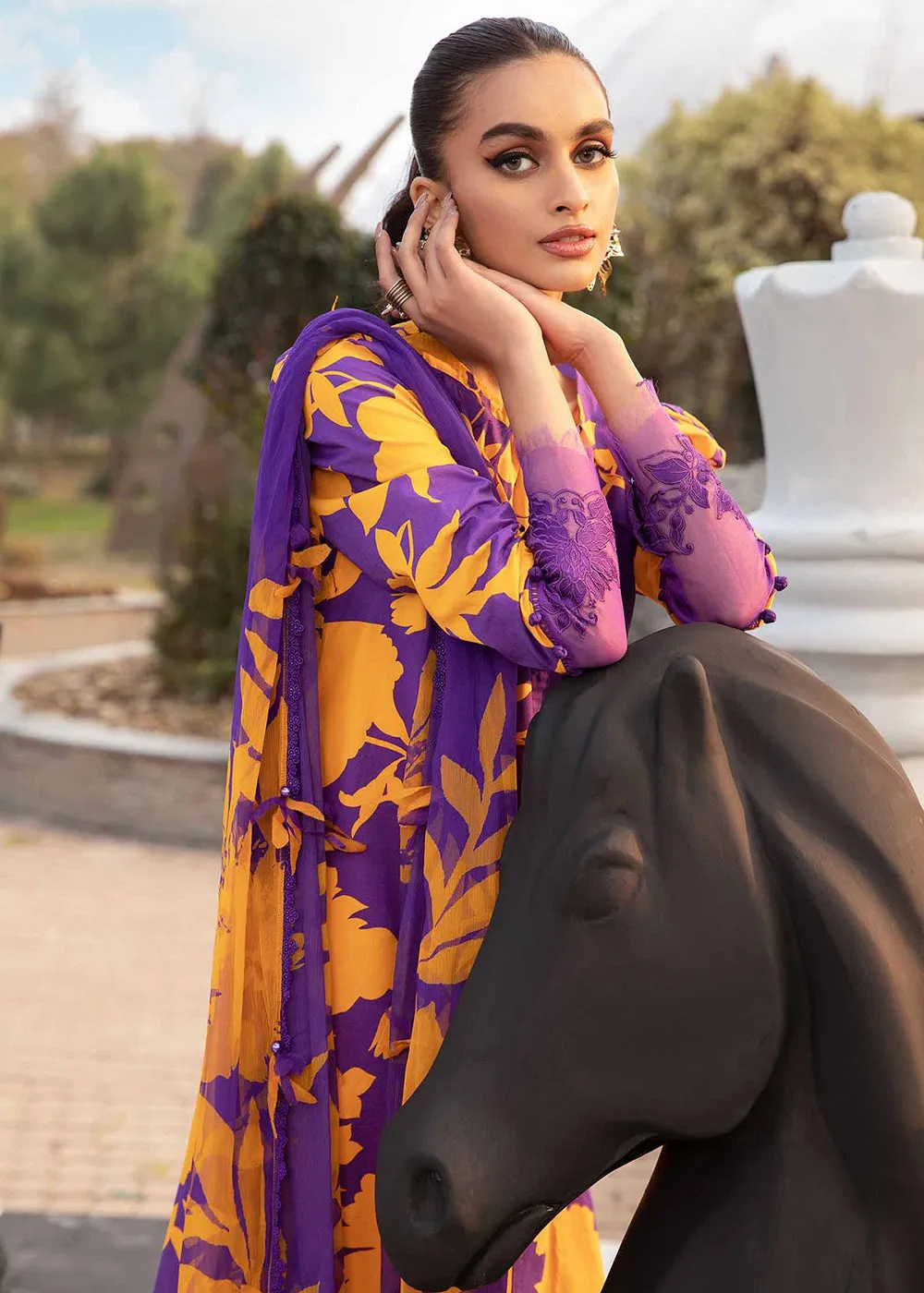 M.Prints Spring Summer Lawn Edit '24 by Maria B | MPT-2111-A