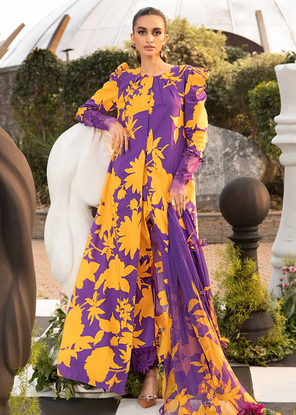 M.Prints Spring Summer Lawn Edit '24 by Maria B | MPT-2111-A