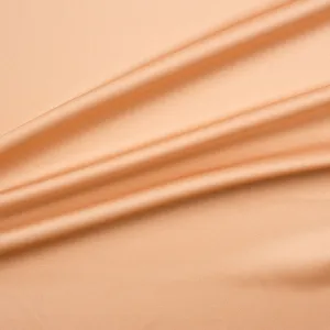 Nude Silk Satinised Chiffon