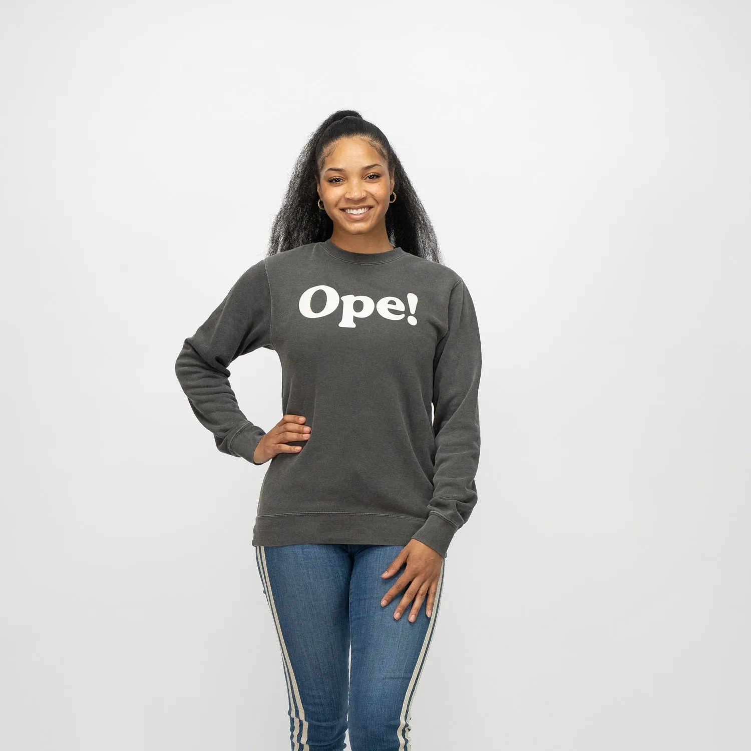 Ope! Pigment Dyed Sweatshirt