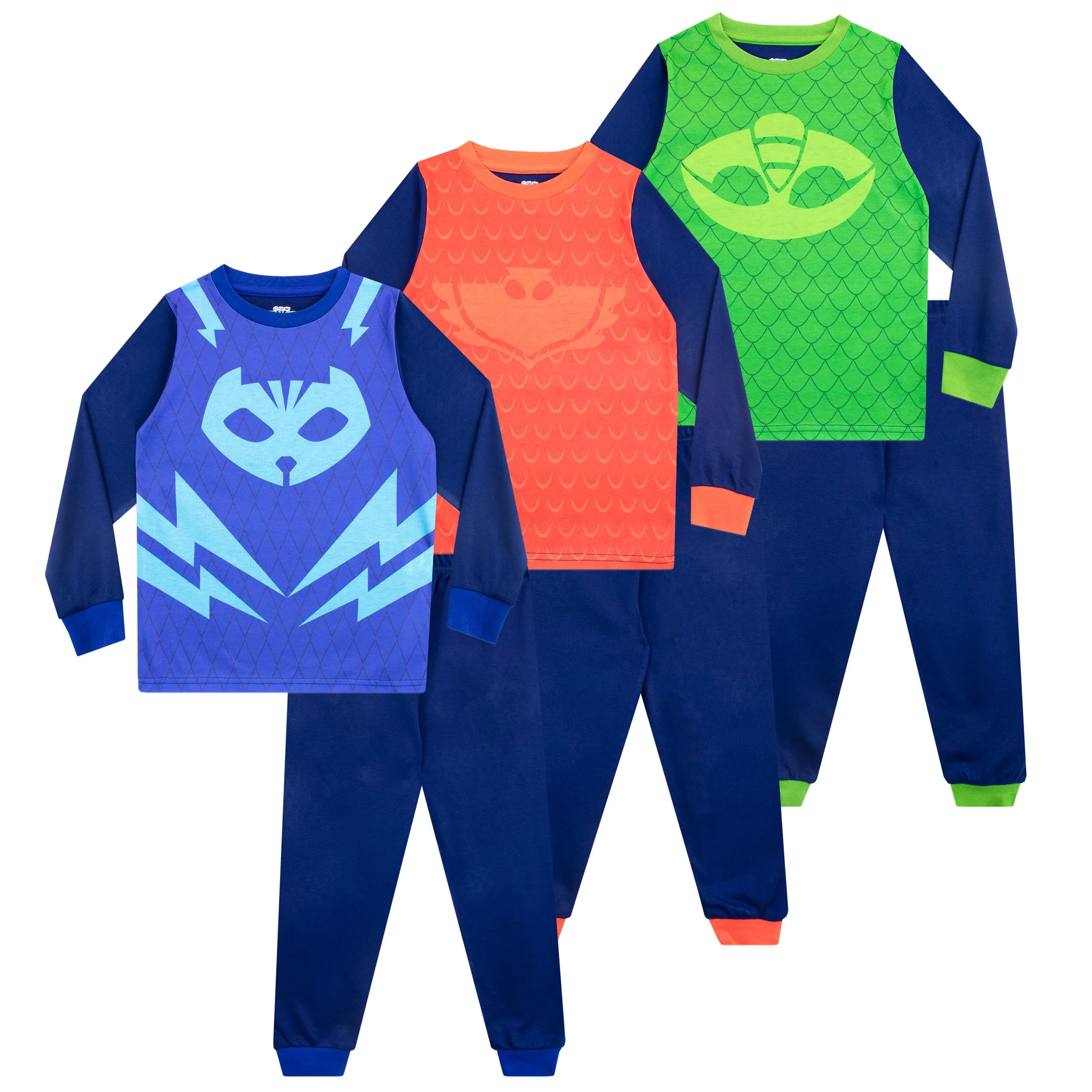PJ Masks Pyjamas 3 Pack