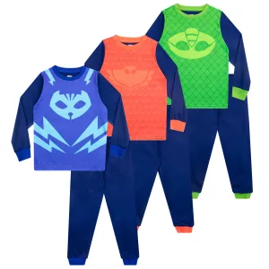 PJ Masks Pyjamas 3 Pack