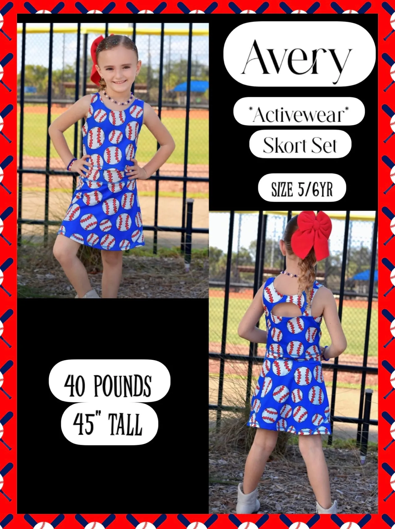PREORDER Activewear Skort Sets