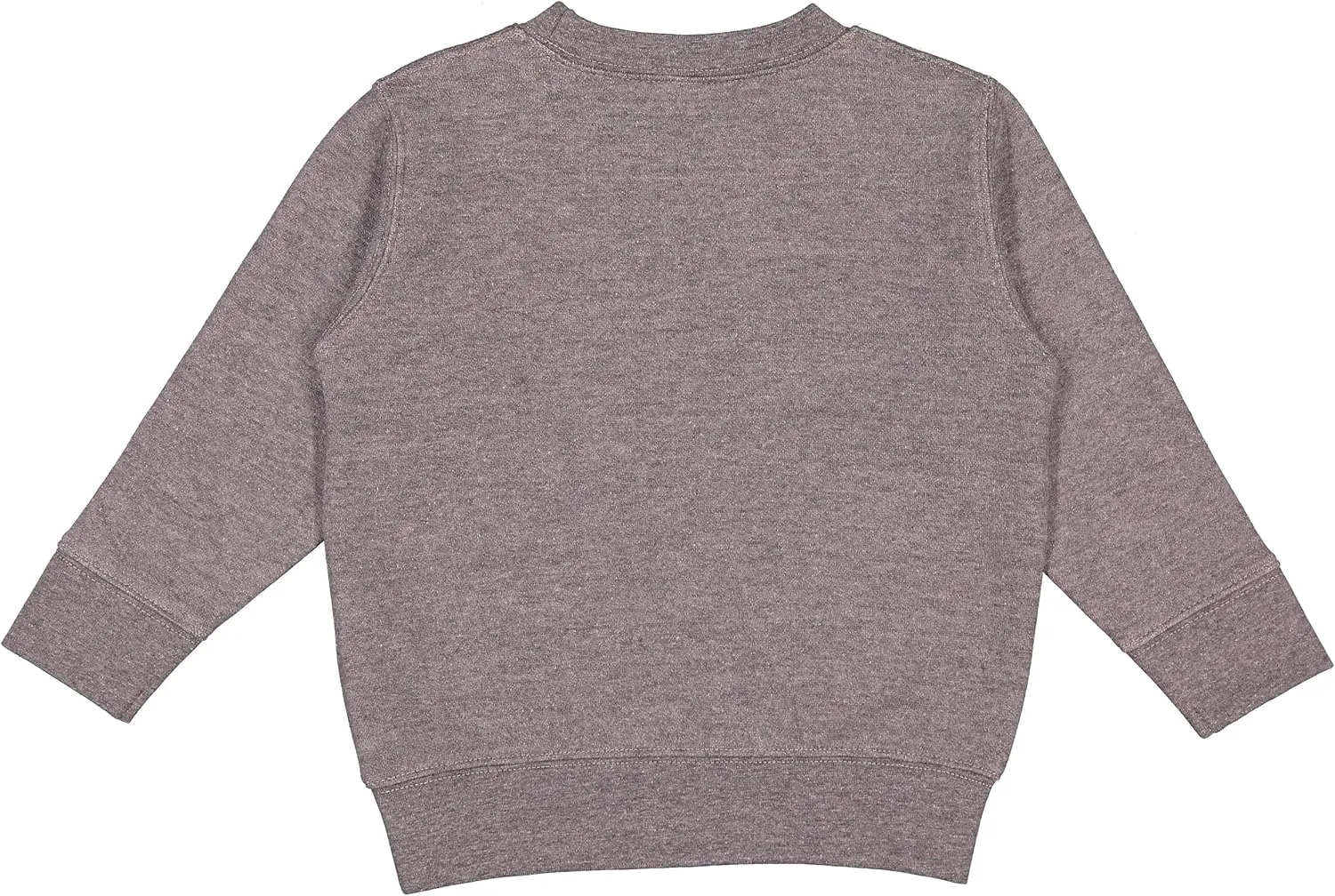 RABBIT SKINS Toddler Sweatshirt  Unisex Crewneck Pullover, Cozy Fleece, Long Sleeve, Soft & Warm, True to Size (Style 3317)