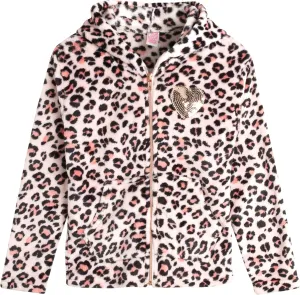 Real Love Girls' Sweatshirt - Super Soft Plush Fleece Zip-Up Hoodie Sweatshirt - Fuzzy Sweatshirt for Girls (7-16)