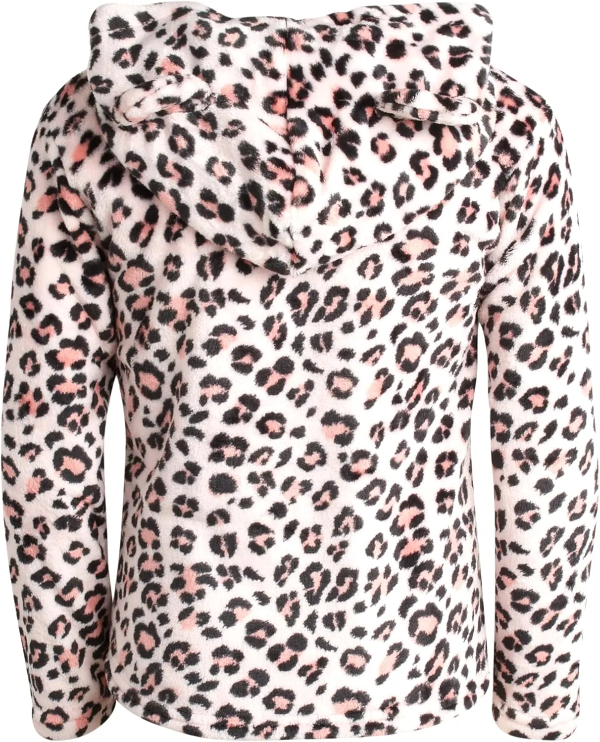 Real Love Girls' Sweatshirt - Super Soft Plush Fleece Zip-Up Hoodie Sweatshirt - Fuzzy Sweatshirt for Girls (7-16)
