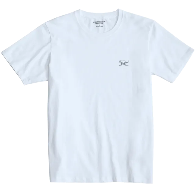 SIMWOOD 2020 Summer New Logo Print 100% cotton T-Shirts Men Breathable Tops Classical Basic Matching Couples t shirt SJ120093