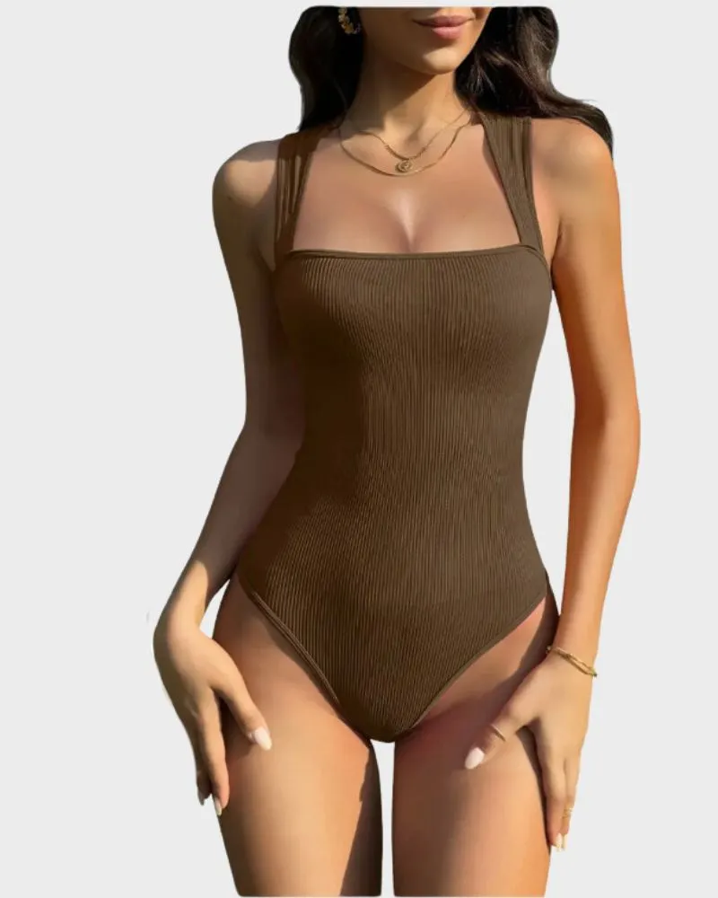 Sleeveless Tummy Control Tank Tops Bodysuits