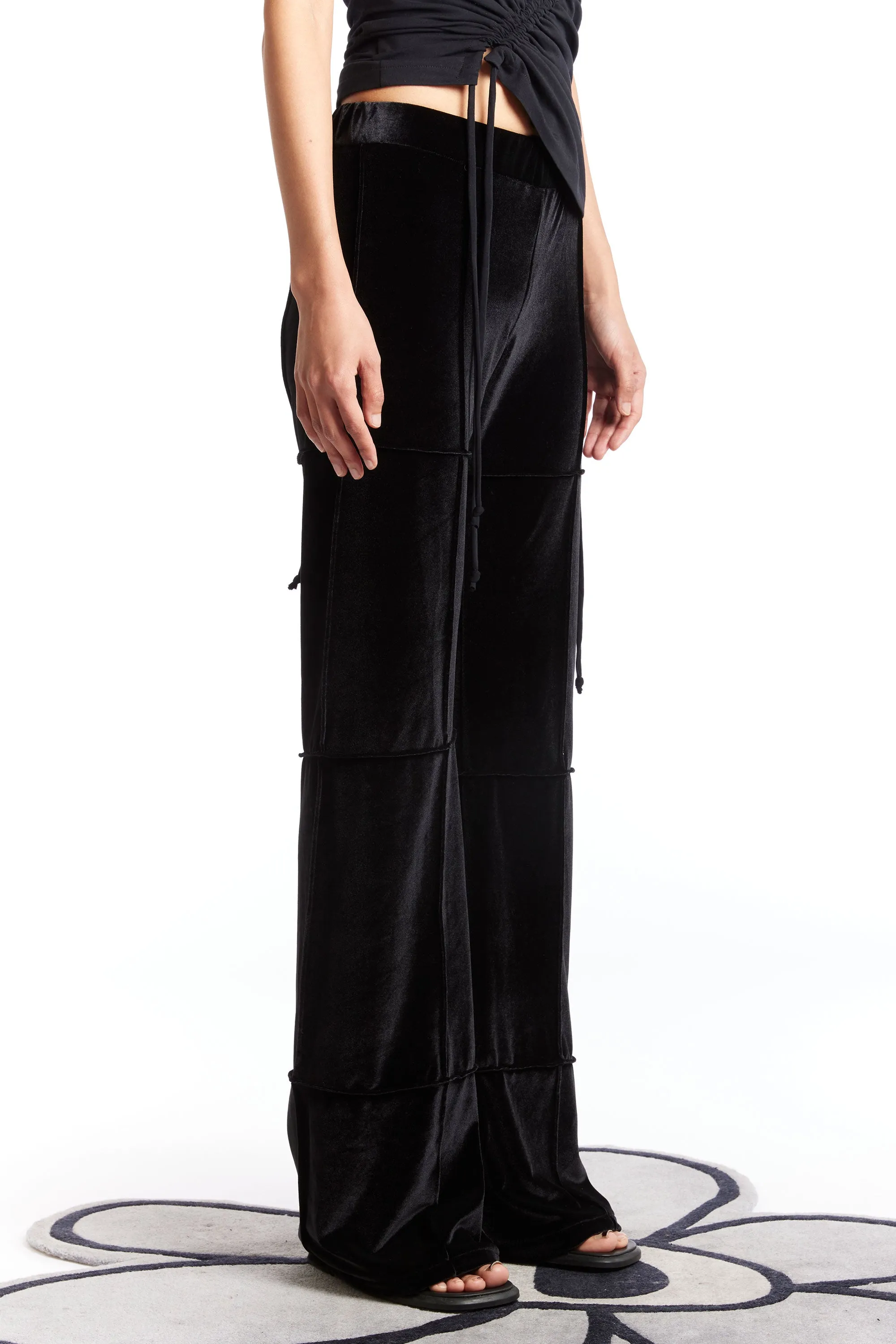 SPIDER PANT FLARE BLACK