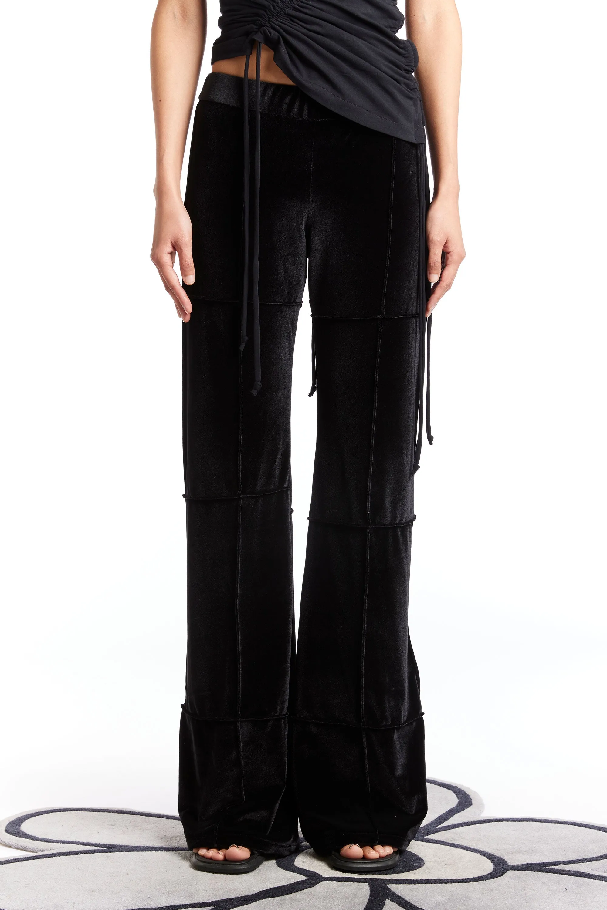 SPIDER PANT FLARE BLACK