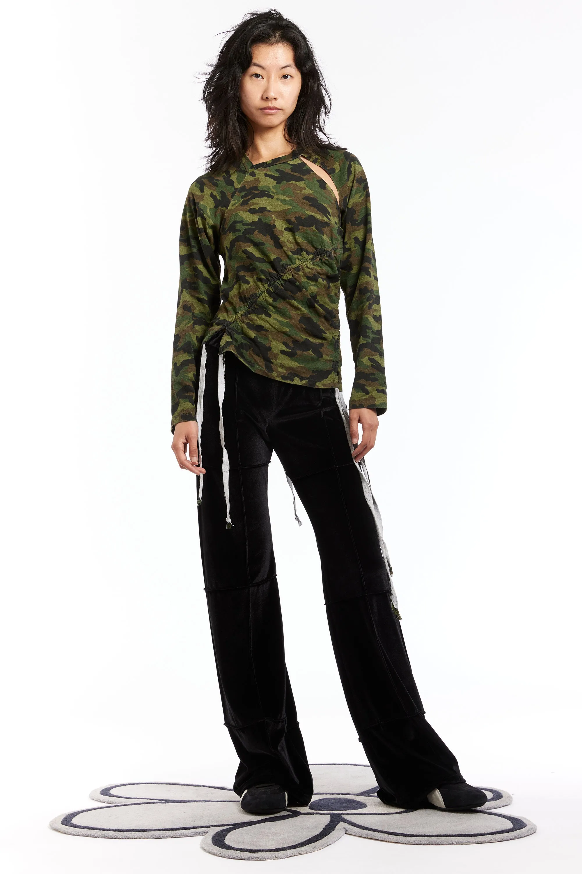 SPIDER PANT FLARE BLACK