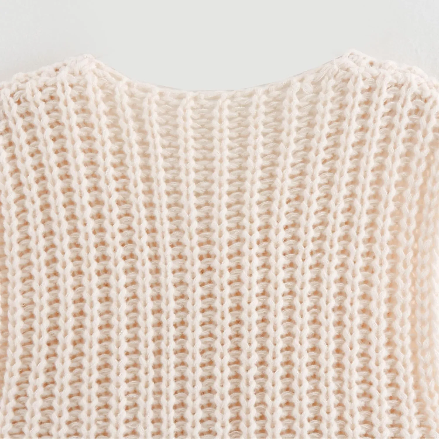 Sumleno Womens Trendy Knit Sweater Vest Solid Button Down Chunky Sleeveless Crochet Cardigan Y2k Crop Tank Tops Streetwear