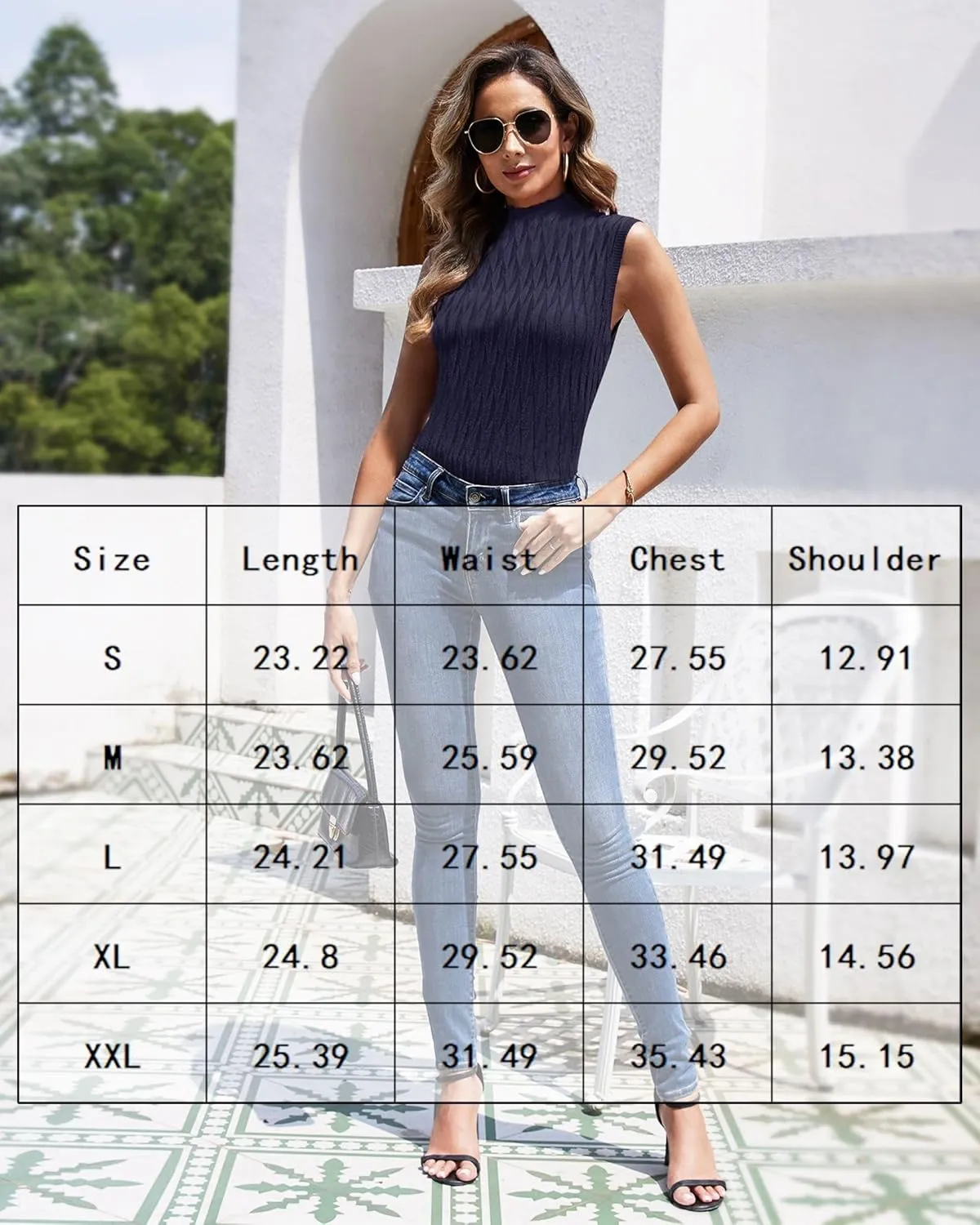 Totatuit Womens Cap Sleeve Sweater Vest 2024 Trendy Textured Clothes Short Sleeve Shirts