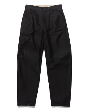 Twisted Workwear Pants Black