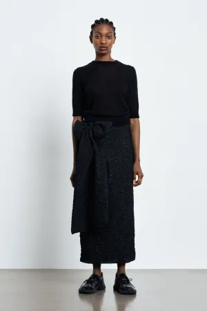 VIDEL | TOP VENUS SOFT KNIT BLACK