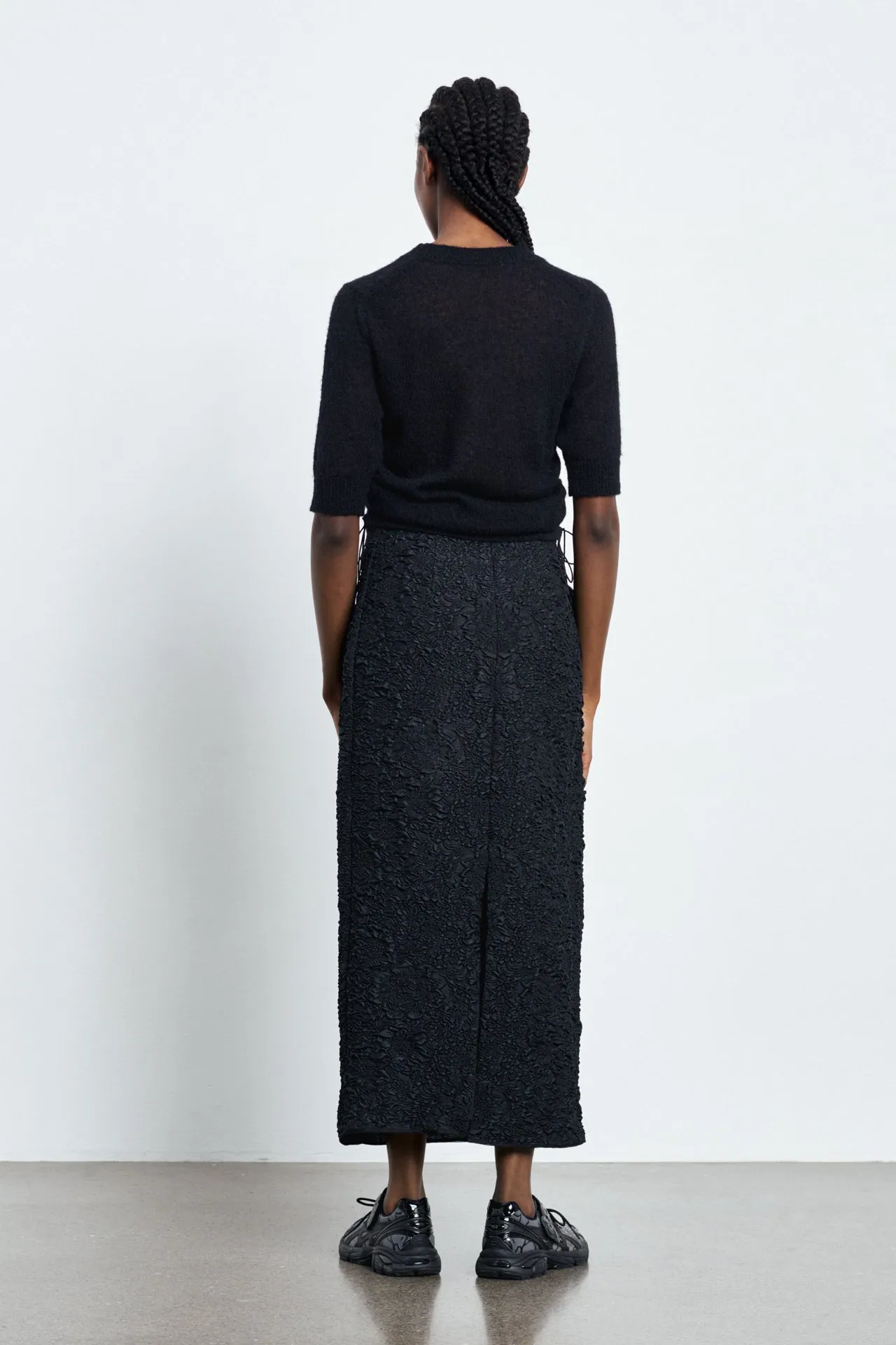 VIDEL | TOP VENUS SOFT KNIT BLACK