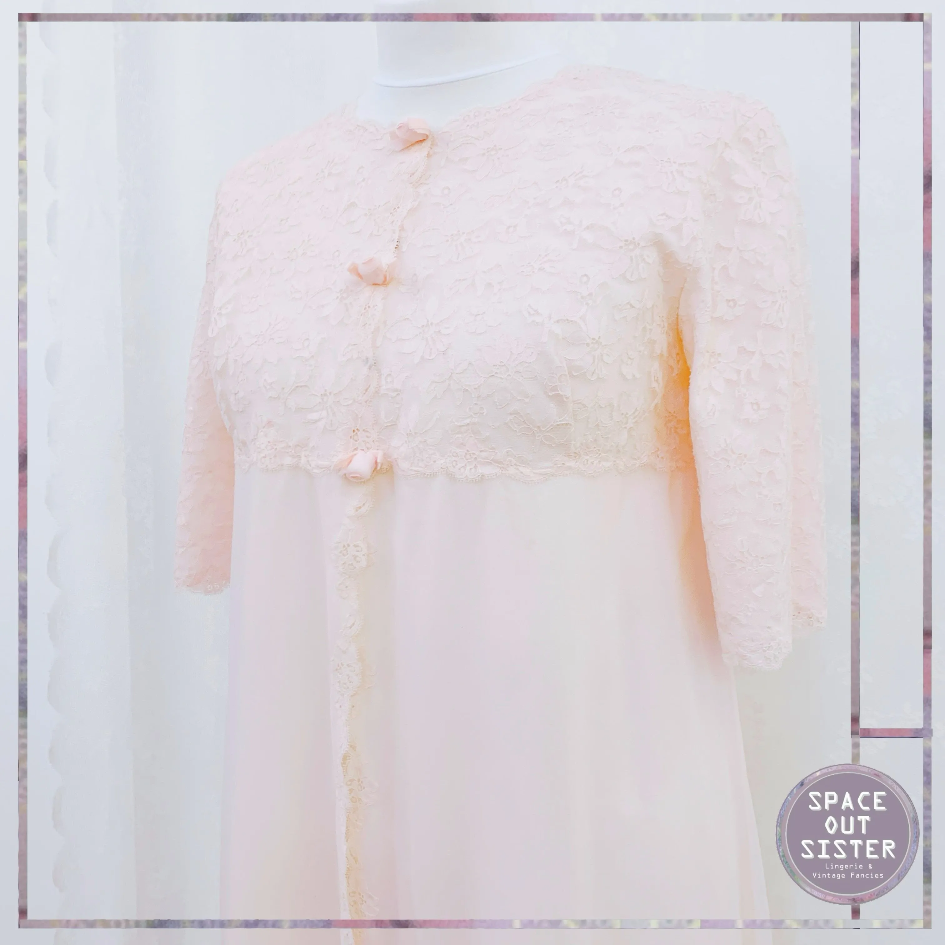 Vintage French Lora Negligee