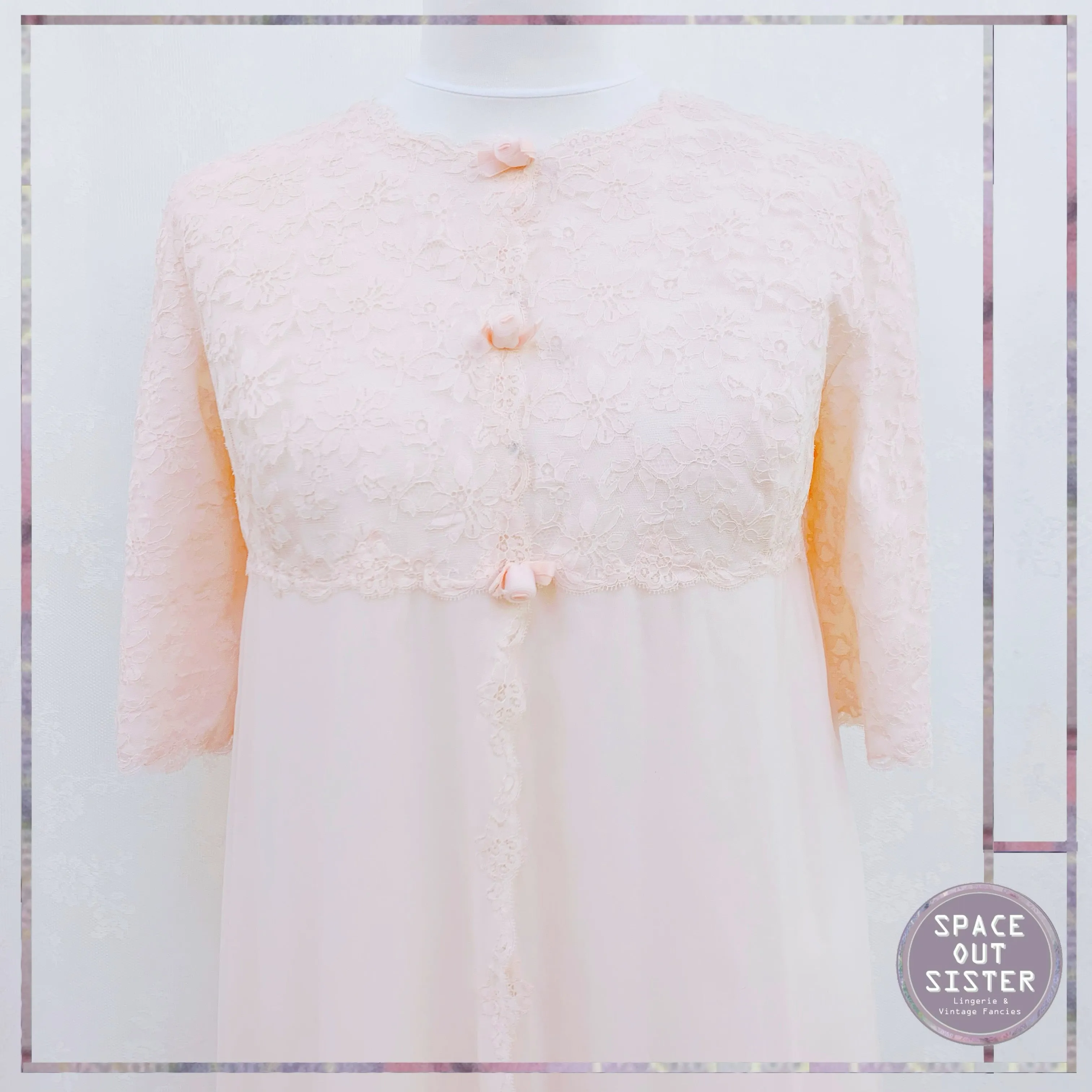 Vintage French Lora Negligee