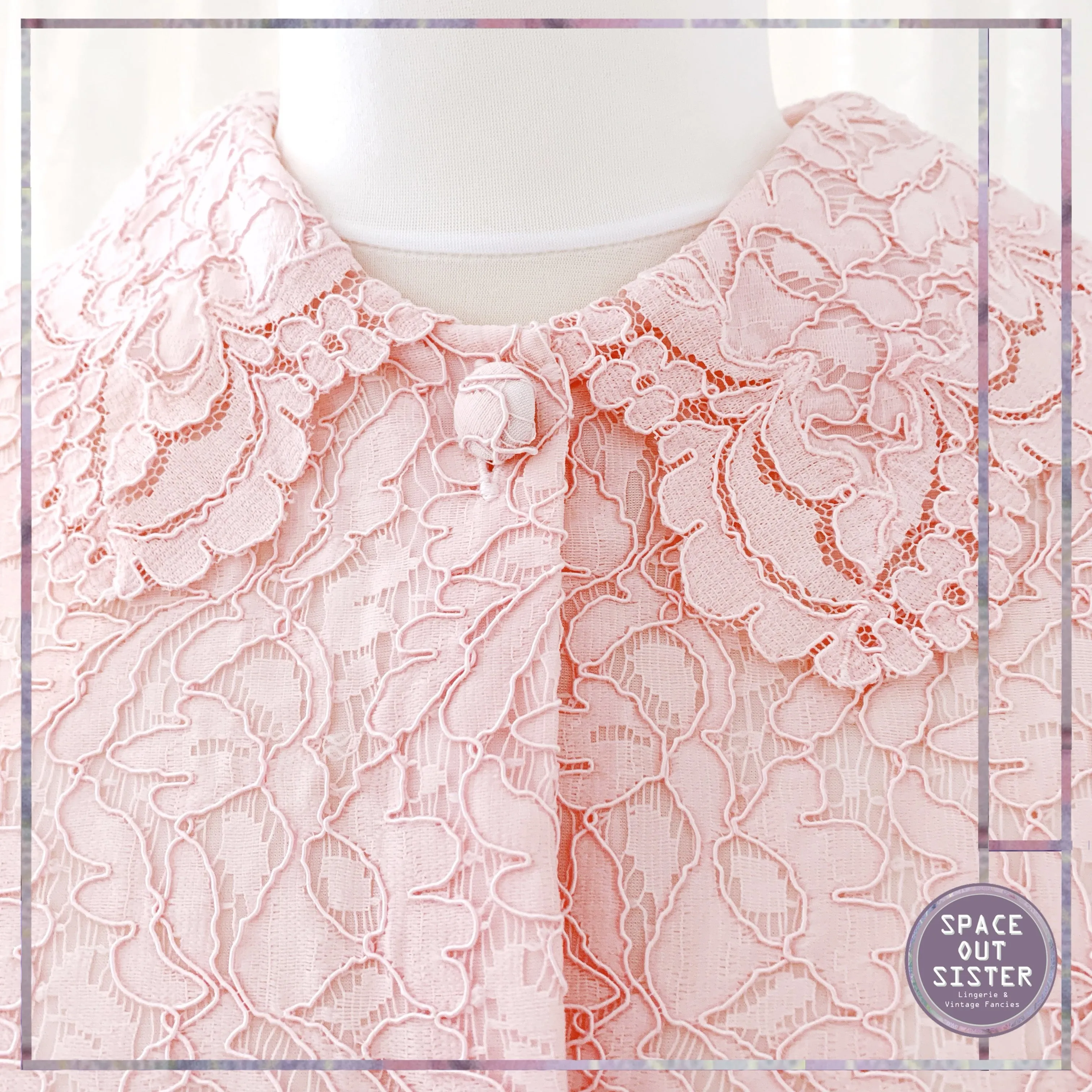 Vintage Guipure Dressing Gown